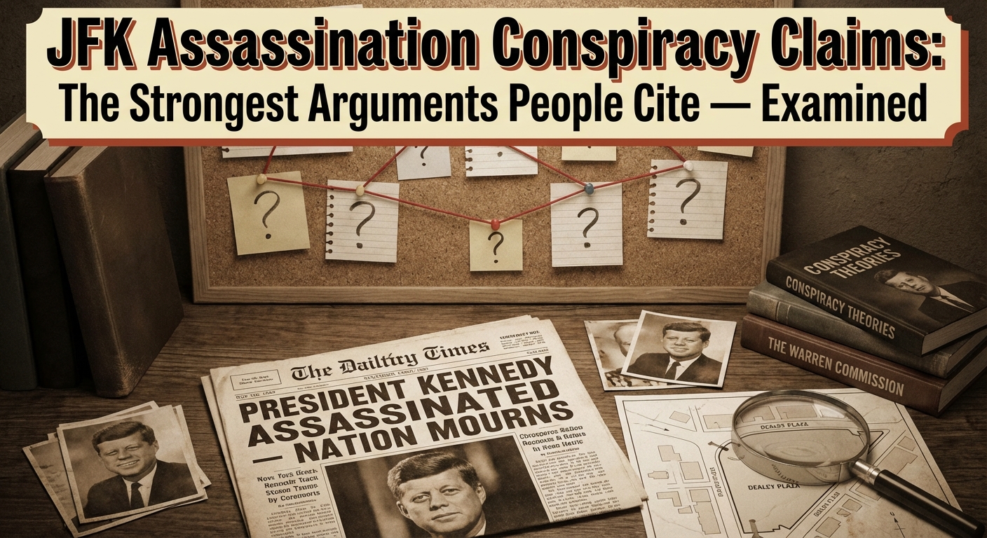 JFK Assassination Conspiracy Claims: The Strongest Arguments People Cite — Examined