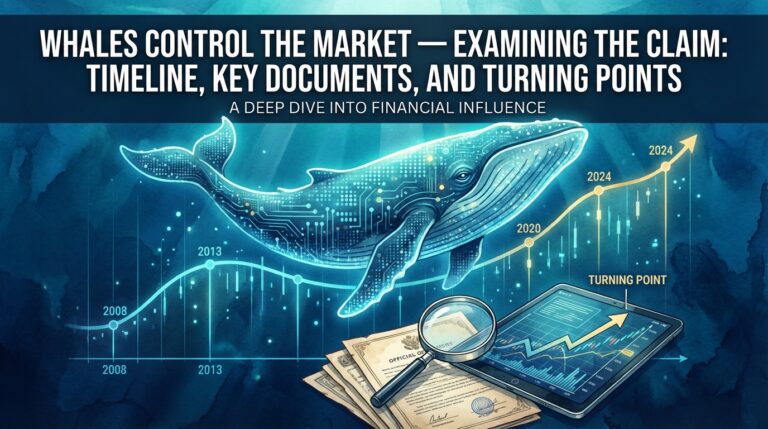 Whales Control the Market — Examining the Claim: Timeline, Key Documents, and Turning Points