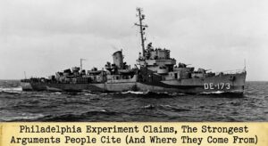 WWII-era destroyer escort at sea, period-accurate rigging and deck details, somber sky.