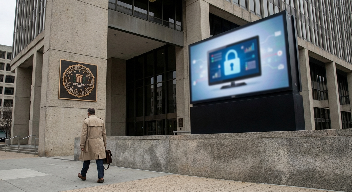 Exterior of a government or regulatory office illustrating enforcement context.